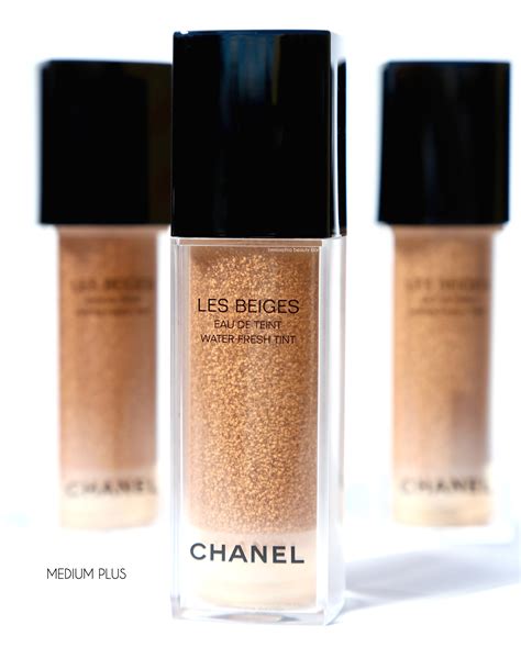 chanel water tint medium plus|CHANEL Les Beiges Water.